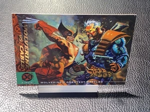 1994 Fleer Ultra Marvel Comics X-Men - Wolverine's Greatest Battles - #145 Cable - Bild 1 von 2