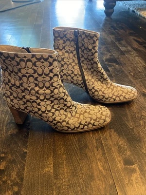 Botas de vestir Coach vintage - Hechas en Italia - Para mujer talla 8 - Estilo original Foto 1 de 4