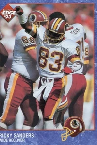 1993 COLLECTORS EDGE RICKY SANDERS #321 - Bild 1 von 2