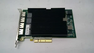 Silicom Quad Port 10GB PCIe RJ45 PE310G4I40EU-T X540-T4 Ethernet Network Adapter - Zdjęcie 1 z 3