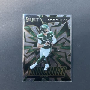 Zach Wilson 2021 Panini Select Turbocharged Rookie Jets #TUR-2  - Picture 1 of 2