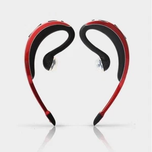 JABRA WAVE BLUTOOTH HEADSET BLACK WIND REDUCTION RED - Picture 1 of 1