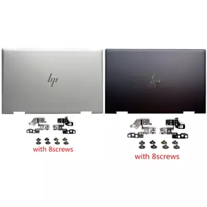 New For HP ENVY X360 15-EE 15-ED 15m-ed0013dx 15m-ee0023dx LCD Back Cover/Hinges - Picture 1 of 20