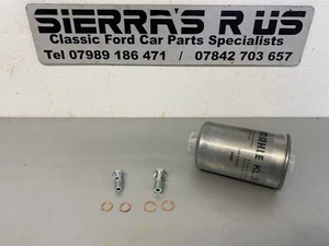 Ford Escort RS Cosworth KL30 Fule Filter MAHLE/Copper Washers Banjo Bolts kit - Picture 1 of 9