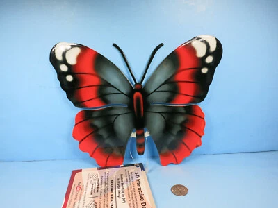 Arte de pared de acero Admiral Butterfly decoración de Next Innovations-interior o exterior-nuevo Foto 1 de 2