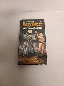 EASYRIDERS VIDEO MAGAZINE No. 1 -NEW VHS 1988 FACTORY SEALED-BIKER VIDEO - Picture 1 of 17