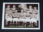 ROCKWELL CARD 2003 FOOTBALL MANCHESTER UNITED LEAGUE CHAMPIONS 1951-1952 BUSBY