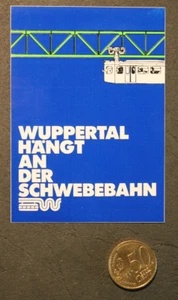 Autocollant / Sticker - Wuppertal hängt an der schwebebahn - Picture 1 of 1