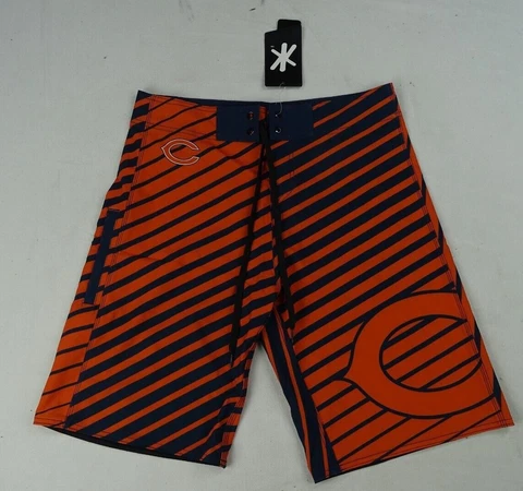 Chicago Bears NFL Forever Collectibles Men's Swim Trunks Cover