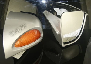 Silver Rearview Mirror Turn Singal Fit BMW R850RT R1100 R1150 R 1100 1150 RT RPT - Picture 1 of 12