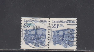 USA 1990-95 / USED - SCOTT # 2464 COIL PAIR CDS - Picture 1 of 1