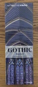 NEU Art Epochs Memo Gothic Match It Spiel Memoryspiel komplett 48 Karten versiegelt  - Bild 1 von 5