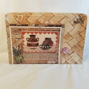 Vintage Phentex Aztec 5021 Riegel Haken Wandbild Aufhängeset Neu aus altem Lagerbestand NEU 27"x 24" - Bild 1 von 7