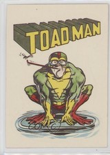 1983 General Mills Zero Heroes Toad Man #37 2rz