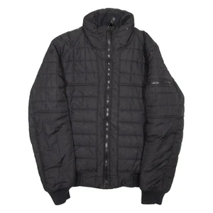 G-STAR RAW Mens Puffer Jacket Black Nylon M - Picture 1 of 6