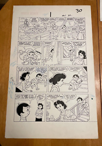 HUGGA BUNCH #1 original comic art 1986 STAR HOMER CAPTAIN SNAKE HUGGALAND