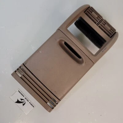 Ford Explorer 1995-1999 consola trasera portavasos bisel marrón OEM Foto 1 de 4