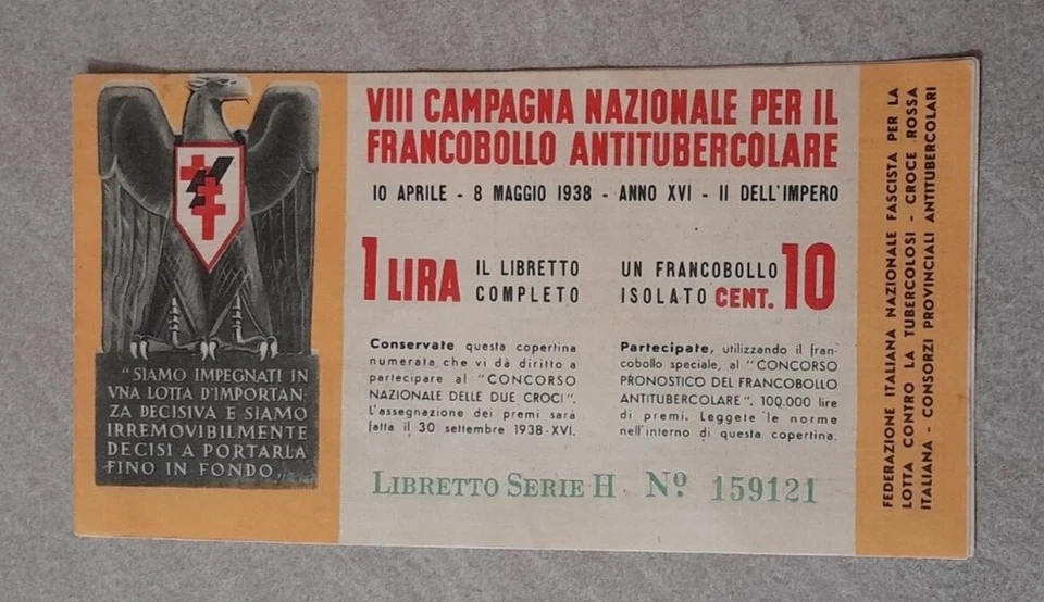 1938 LIBRETTO DI FRANCOBOLLI ERINOFILI NUOVI MNH ** OTTIMI DA FOTO - Immagine 1 di 4