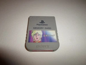 Tested Playstation 1 Senshi Kidou Giren No Yabou Gundam Memory Card PS1 Japan/US - Picture 1 of 3