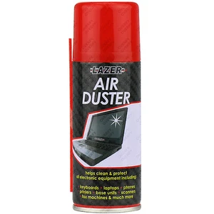 3 x Compressed Air Duster Spray Can Cleans & Protects Laptops Keyboards... 200ml - Picture 1 of 1