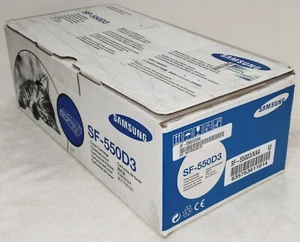 Cartuccia toner originale Samsung SF-550D3 - Nuova OEM (scatola aperta) - Foto 1 di 3