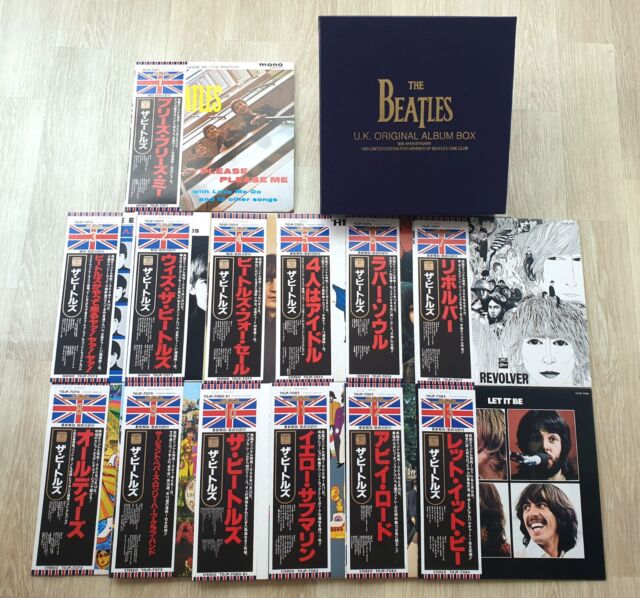 THE BEATLES U.K. ORIGINAL ALBUM BOX オマケ付-