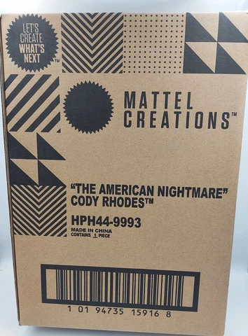 WWE ULTIMATE EDITION CODY RHODES MATTEL CREATIONS EXCLUSIVE IN HAND SHIPS NOW Cover