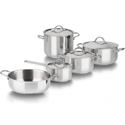 Barazzoni Cuocimania, Acciaio Inossidabile, Colore Argento, 9 Pezzi - Immagine 1 di 2