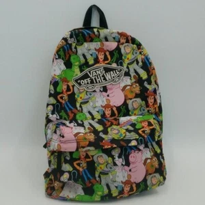 Vans x Disney Pixar Toy Story Backpack Buzz Lightyear Woody Movie Rare Collector - Picture 1 of 15