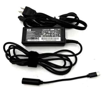 Cargador Adaptador 65W USB-C Tipo-C para Portátil Lenovo/HP/Samsung/Acer Chromebook Foto 1 de 3