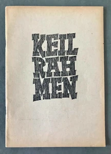 „DER KEILRAHMEN“ KÖLN 1949 MIT 2 ORIGINAL-HOLZSCHNITTEN CLOWN PELIKAN HANS ARP - Picture 1 of 12