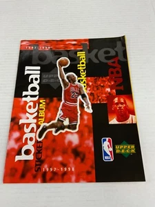 Álbum de baloncesto de la NBA Upper Deck 1996-97 europeo sin usar - Imagen 1 de 5