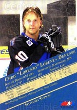 2003-04 Billings Bulls #20 Chris Lorenz