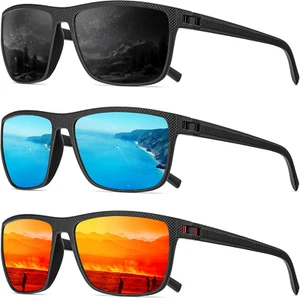 Polarisierte Sonnenbrille für Herren UV-Schutz Leicht zum Fahren, Angeln, Golf - Bild 1 von 7