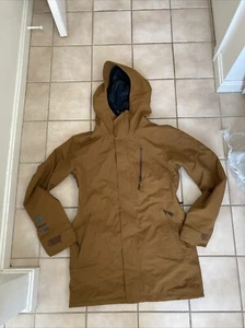 VOLCOM GoreTex Snowboarding Ski Jacket Women Medium READ - Picture 1 of 24