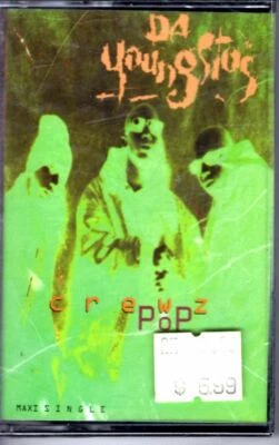 NEW Da Youngstas Crewz Pop 1993 Cassette Tape Maxi Single Hiphop Rap - Image 1 of 2