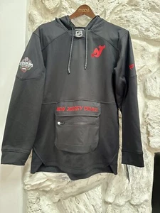 New Jersey Devils 2024 NHL Stadium Series Authentic Pullover Hoodie Mens Black ✅ - Picture 1 of 3
