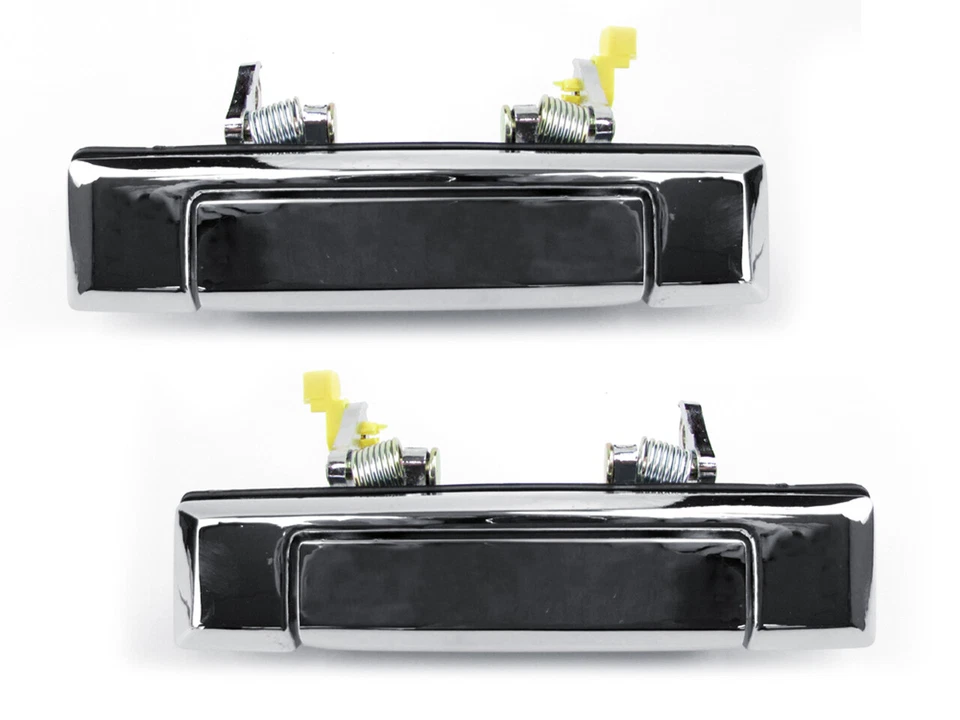 Manija de puerta exterior de metal para camioneta Toyota 84-88/4Runner/HiLux, cromo, par delantero Foto 1 de 1