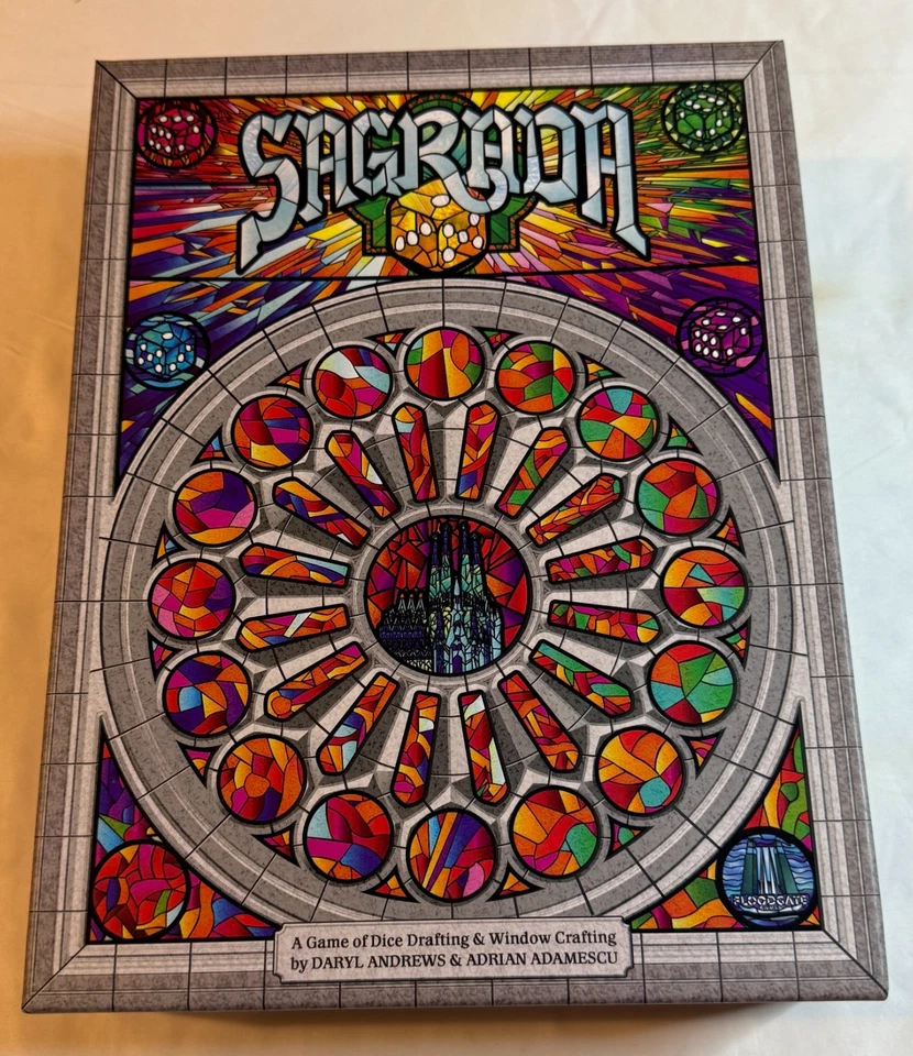 Juego de mesa Sagrado - Dibujo de dados y elaboración de ventanas - Completo Foto 1 de 3