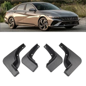 4pcs Wheel Mud Flaps Splash Guards For Hyundai Elantra Sedan 2023-2024 - Picture 1 of 13