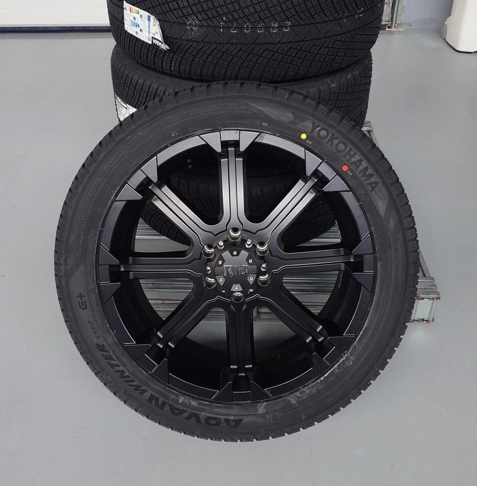 RID R13 9,5x22 6x139,7 Felgen + Reifen Yokohama Winter 285/45/22 für Dodge RAM - Bild 1 von 1