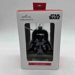 Hallmark Christmas Star Wars Darth Vader Ornament Blown Glass New NIB - Bild 1 von 9