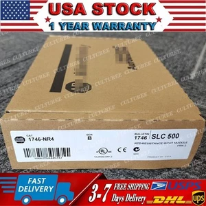 Sealed AB 1746-NR4 SER B SLC 500 RTD Resistance PLC Module 1746NR4 US Free Tax - Picture 1 of 4