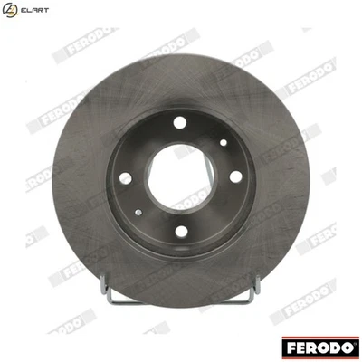 2x BRAKE DISC DDF1270 FOR HYUNDAI MATRIX LANTRA/II/Mk/LAVITA AVANTE/III  KIA - Image 1 of 4