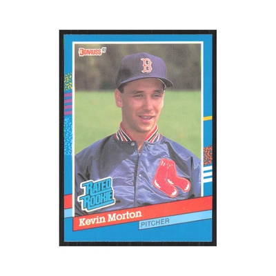1991 Donruss Kevin Morton RC Red Sox #37 - Image 1 of 3