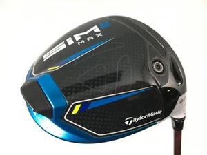 TaylorMade SIM2 MAX 2021 9° Stiff 45.25in Driver RH Motore Speeder 661 3 330g - Picture 1 of 4