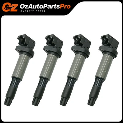 4PCS Ignition Coils For BMW E46 E87 E88 E90 120i 316i 320i X3 X5 12131712219 - Image 1 of 4