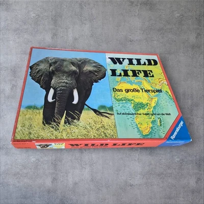 WILD LIFE - Das große Tierspiel / Vintage Klassiker von Ravensburger 1976 - Bild 1 von 4