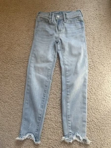 Old Navy High-Waisted Rockstar 360° Stretch Jeggings for Girls Size 6 - Picture 1 of 4