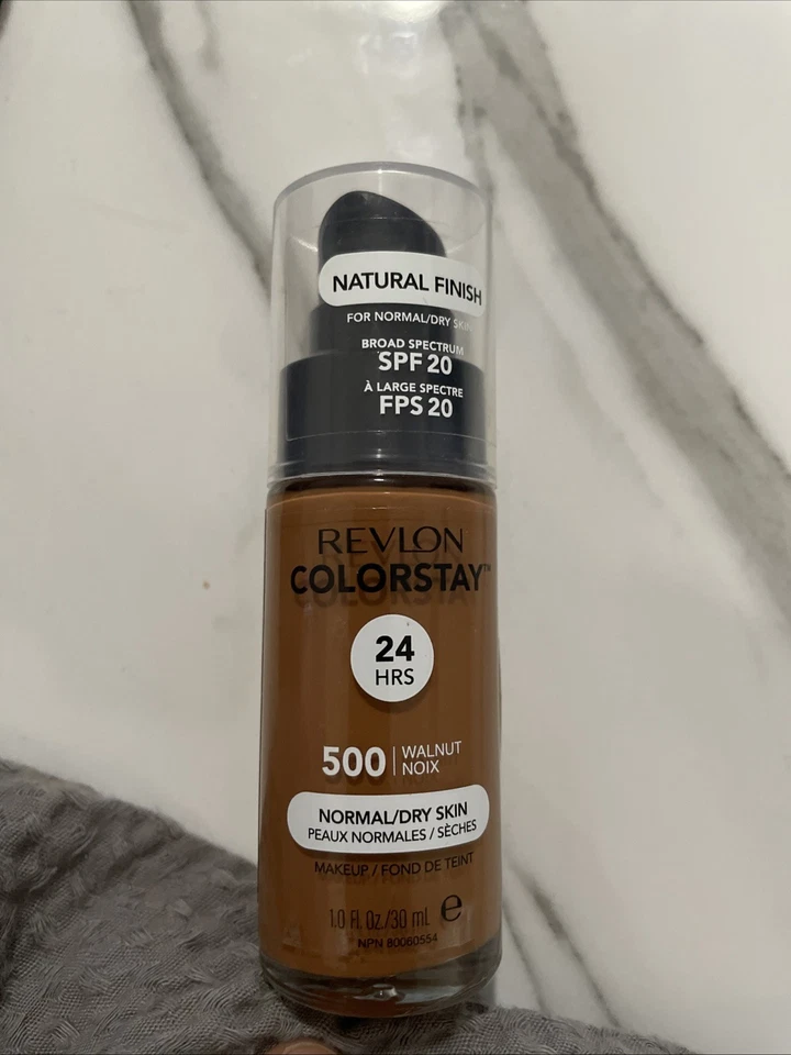 Revlon Colorstay Natural Finish Foundation Normal / Dry Skin #500 - Walnut  - Image 1 of 1